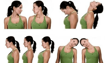 Exercices pour l'ostéochondose cervicale